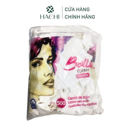 Bông tẩy trang Bella - 500 miếng