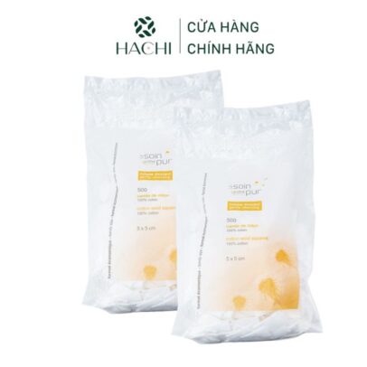 Bông Tẩy Trang Pháp Le Soin a l’ etat pur (600 miếng)