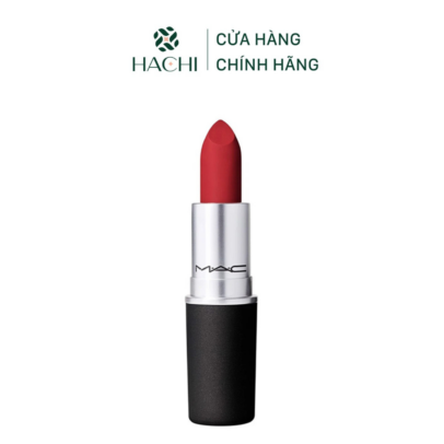 Son MAC Powder Kiss Lipstick 935 Ruby New