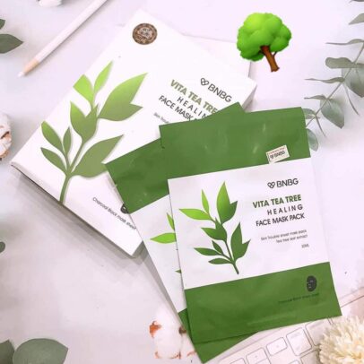 Mặt nạ BNBG Vita tea tree tràm trà thải độc da